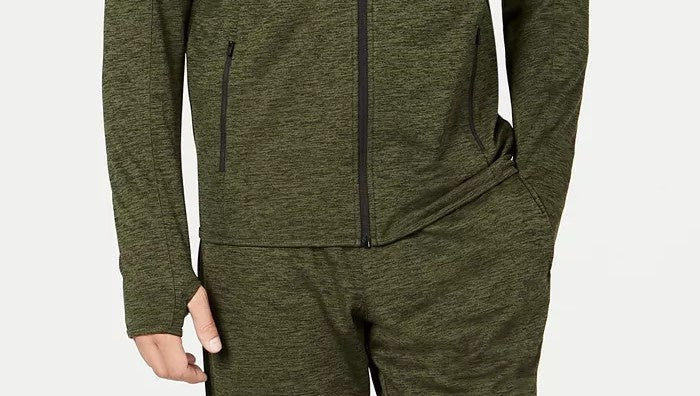 ID Ideology Men's Track Jacket Green Size XXX-Large