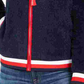 Tommy Hilfiger Women's Faux-Sherpa Hoodie Navy Size Small