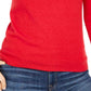 Tommy Hilfiger Women's Colorblocked Stripe Th Sweater Red Size X-Large