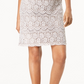 Jessica Howard Women's Lace Shift Dress Beige Size 6 Petite
