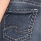 Silver Jeans Co Women's Slim Bootcut Jeans -Dark Blue Size 27x31
