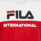 Fila Men's Bravo Logo Sweatshirt White Size Medium