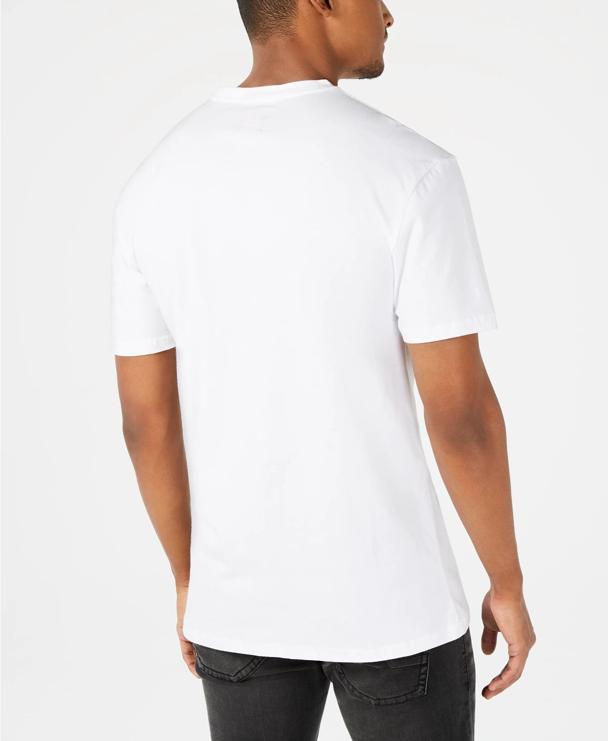 Le Tigre Men's Reason Two Tone Logo Graphic T-Shirt White Size Small