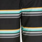 Hurley Men's Striped Board Shorts Charcoal Size 30 REG