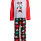 AME Little & Big Girl's 2 Pc. Minnie Mouse Plaid Pajama Set Assorted Size 4
