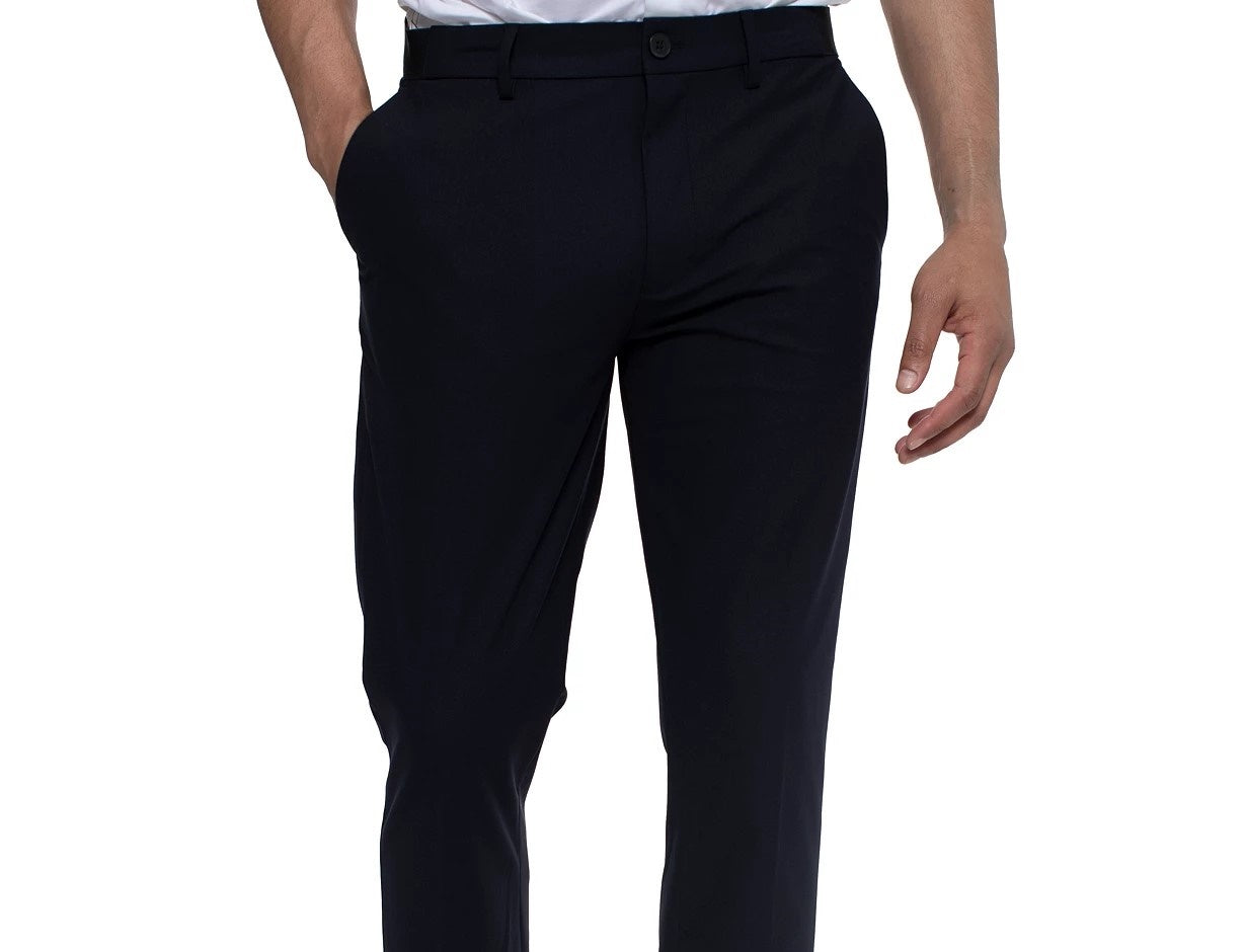 Kenneth Cole Reaction Men's Stretch Chino Pants Navy Size Medium