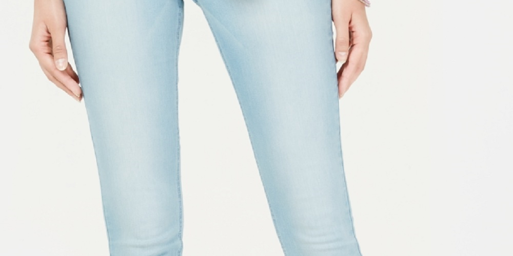 Tinseltown Juniors' High Rise Skinny Jeans Brightblue Size 0