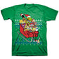 Freeze 24-7 Men's Nickelodeon Graphic Short Sleeve T-Shirt Green Size Large