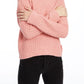 Almost Famous Crave Fame Juniors' Ribbed Cropped Sweater Red Size Medium