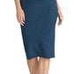 Rachel Roy Women's Kiki Metallic Sweater Dress Blue Size XX-Large