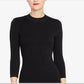 Rachel Roy Women's Back Cutout Sweater Dress Black Size Medium