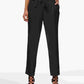 Rachel Roy Women's Paper Bag Tapered Pants Black Size 6