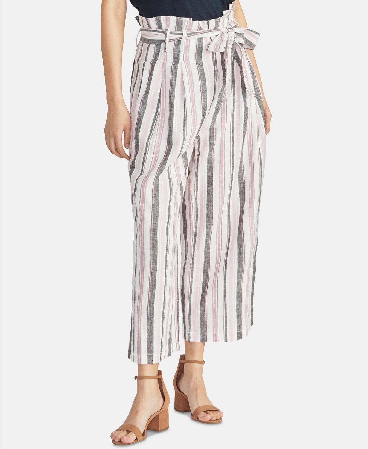 Rachel Roy Women's Paperbag Pants White Size 4