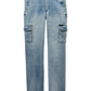 Seven7 Adaptive Men's Seated Mosset Pocketed Jeans Blue Size 34X33