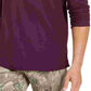 Tommy Bahama Men's Long Sleeve Polo Shirt Purple Size Small