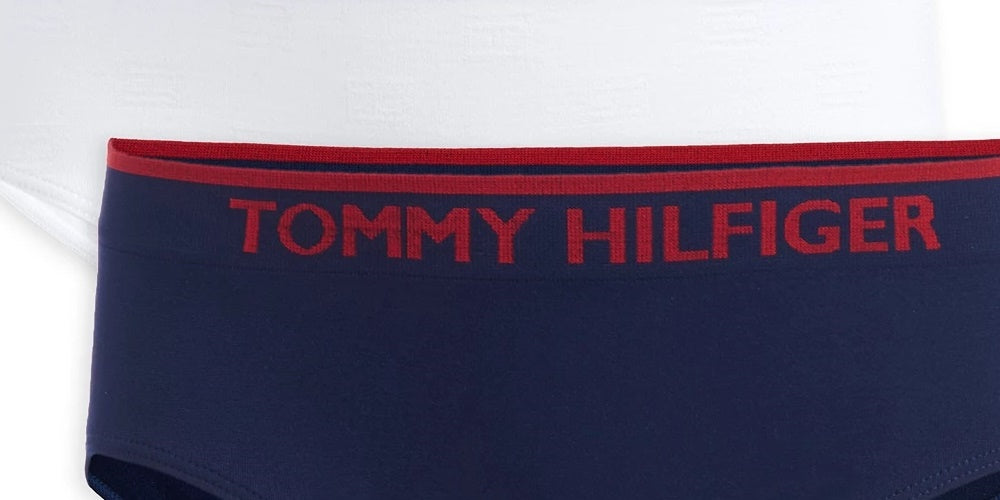 Tommy Hilfiger Little & Big Girl's 2 Pk.Seamless Hipster Underwear Navy Size 12-14