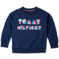 Tommy Hilfiger Toddler Girls Logo Sweatshirt Navy Size 4T SLIM