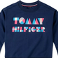 Tommy Hilfiger Toddler Girls Logo Sweatshirt Navy Size 4T SLIM