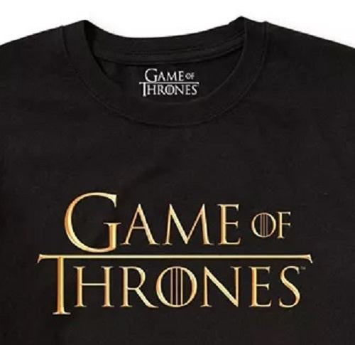 Ripple Junction Men's Game Of Thrones Men's Logo T-Shirt Black Size Medium