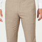 Tommy Hilfiger Men's Modern Fit THFlex Stretch Tan Sharkskin Suit Separate Pants Beige Size 32X30