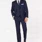 Club Room Men's Classic-Fit Stretch Navy Twill Vested Suit  Navy Size 40