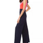 Vince Camuto Women's Colorblocked Jumpsuit Blue Size 14