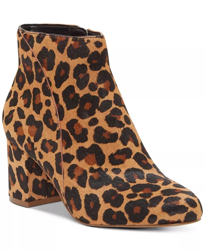 INC International Concepts Floriann Block Heel Bootie Women's Shoes Med  M