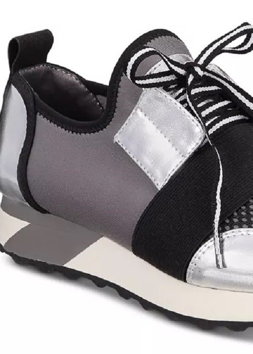 Material Girl Women's Annya Sneakers  Women's Shoes Dark Gray Size 5 M