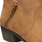 American Rag Women's Abby Ankle Booties  Women's Shoes Dark Brown Size 6.5 M