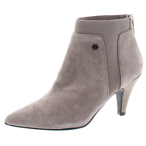Bandolino Bari Pointy Toe Booties Women's Shoes Brown Size 7 M