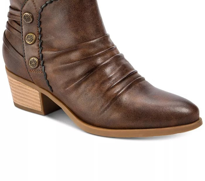 Baretraps Bethany Booties Women's Shoes Brown Size 5.5 M