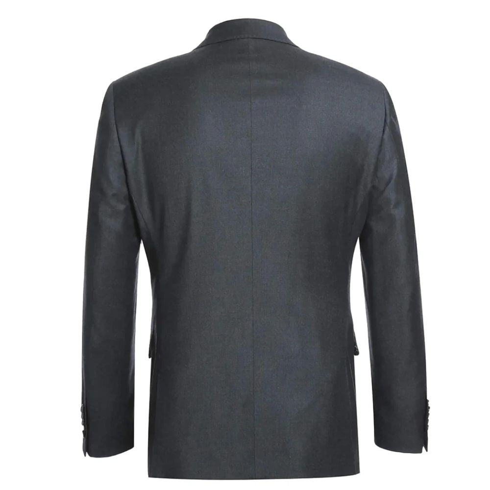 English Laundry Men's Wool & Cashmere Suit - Charcoal