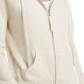 Aqua Cashmere Full Zip Hoodie White Size M