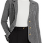 C by Bloomingdale's Cashmere Notch Lapel Cashmere Blazer Black Size S