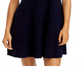 C by Bloomingdale's Cashmere Short Cashmere Dress Navy