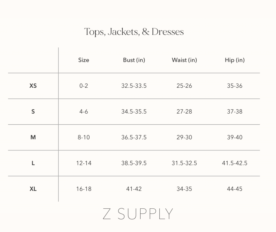 Z Supply - Solace Jersey Denim Top
