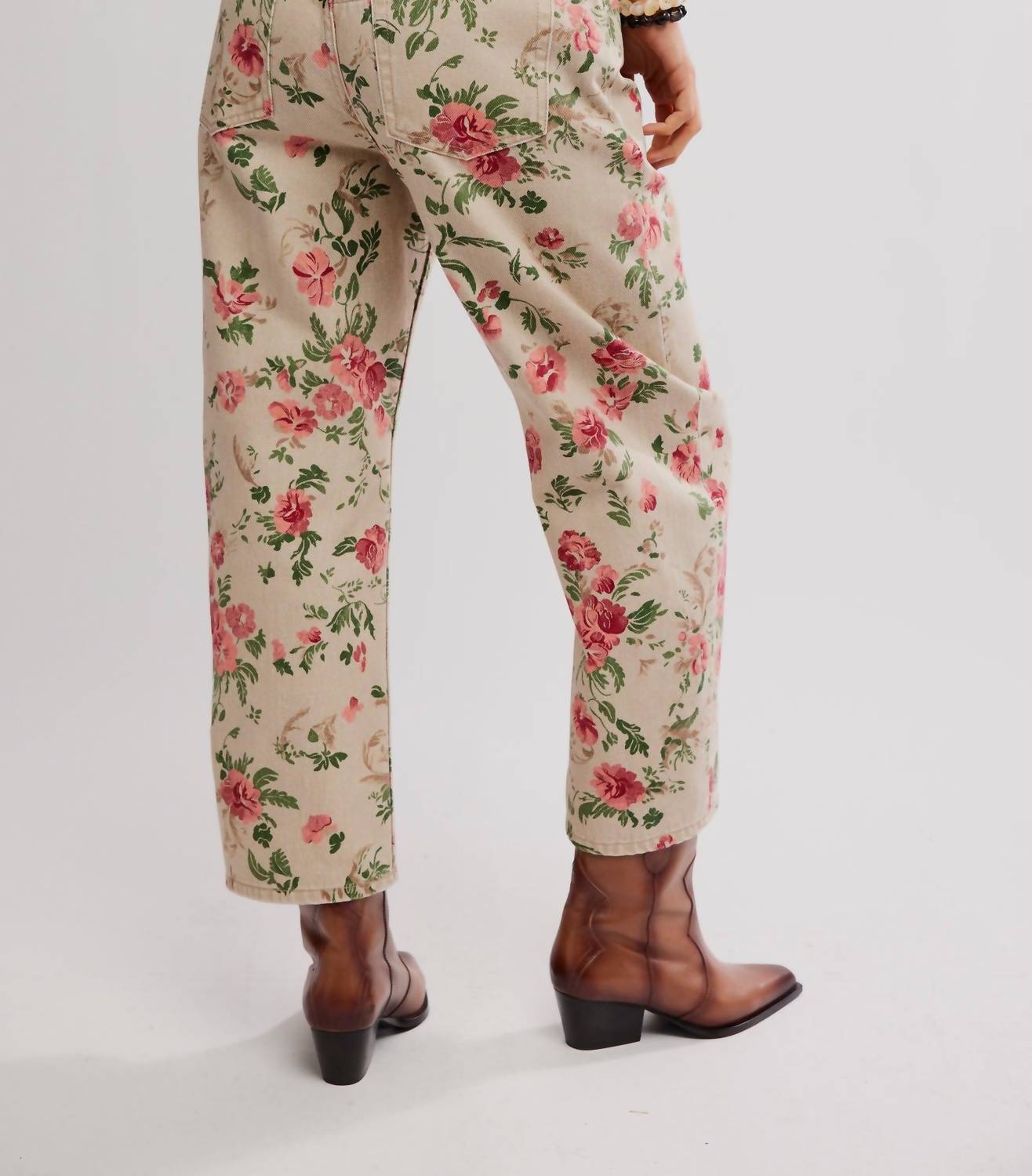 Free People - Deep Trance Printed Jean