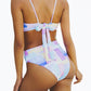 Soah - DOVE RETRO RIBBED HIGH-LEG BIKINI BOTTOM