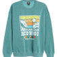 Women's Redwood Cali Crewneck Sweatshirt - Green