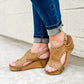 Corkys Footwear - महिलाओं के कार्ले वेज सैंडल