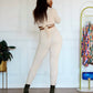 Little Secret Of Mine - Women's Long Sleeve Crop Top And Pant Set