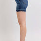 Judy Blue - High Waist Tummy Control Destroy Release Hem Denim Short