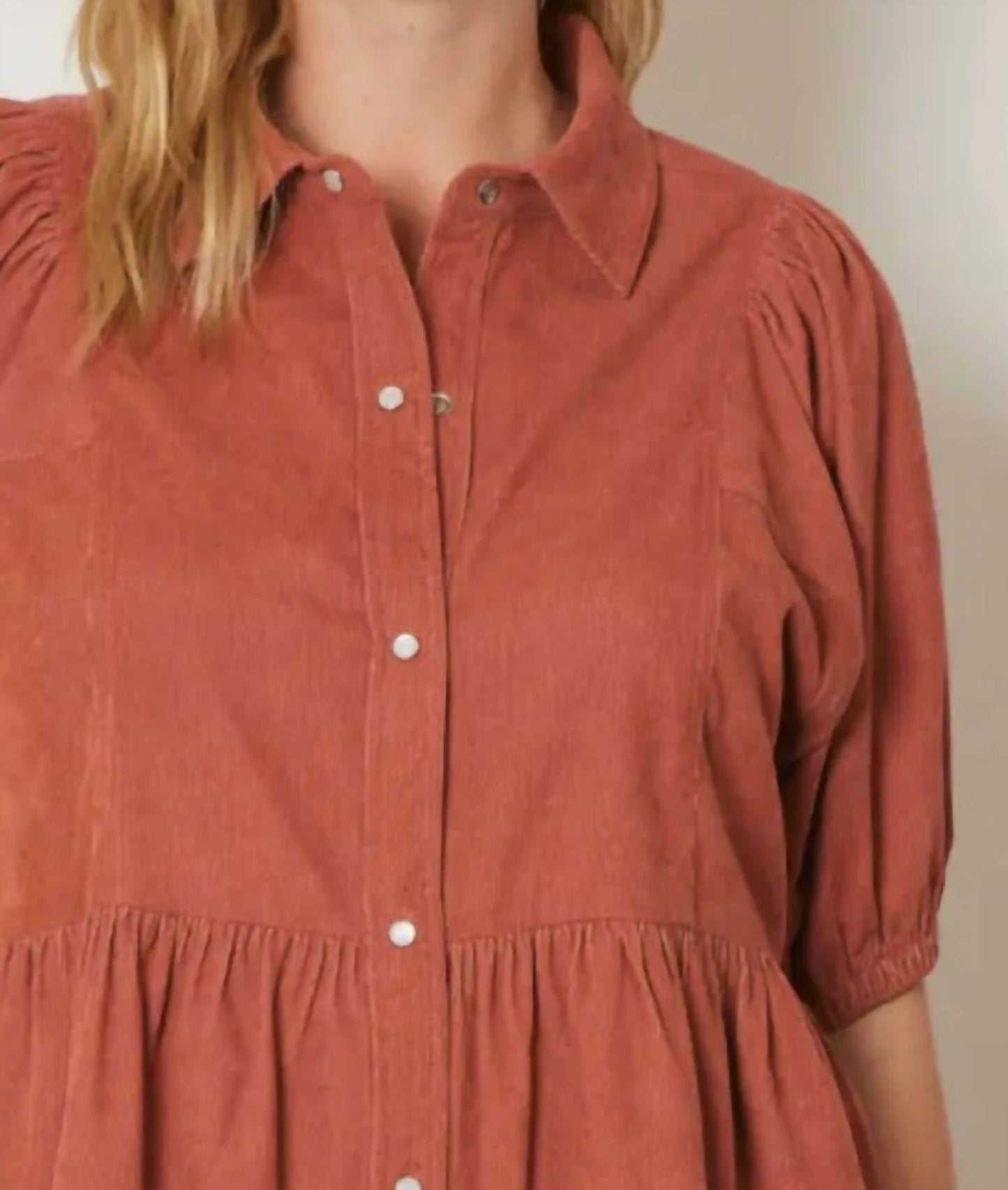 Entro - Corduroy Dress