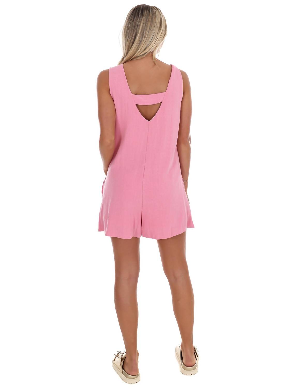 Caramela - Take A Moment Linen Romper