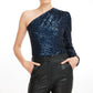 Generation Love - Vetta One Shoulder Sequin Top