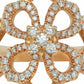 Diana M Jewels - 4 Leaf Clover 0.55 Cts Diamond Ring