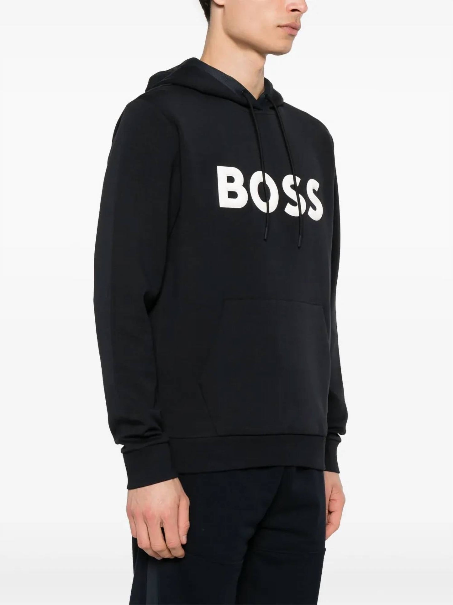 Hugo Boss - Soody Rubberized Logo Hoodie Sweatshirt