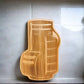Creative Gifts International - Golf Club Bag Wood Board - 12.75" x 19"