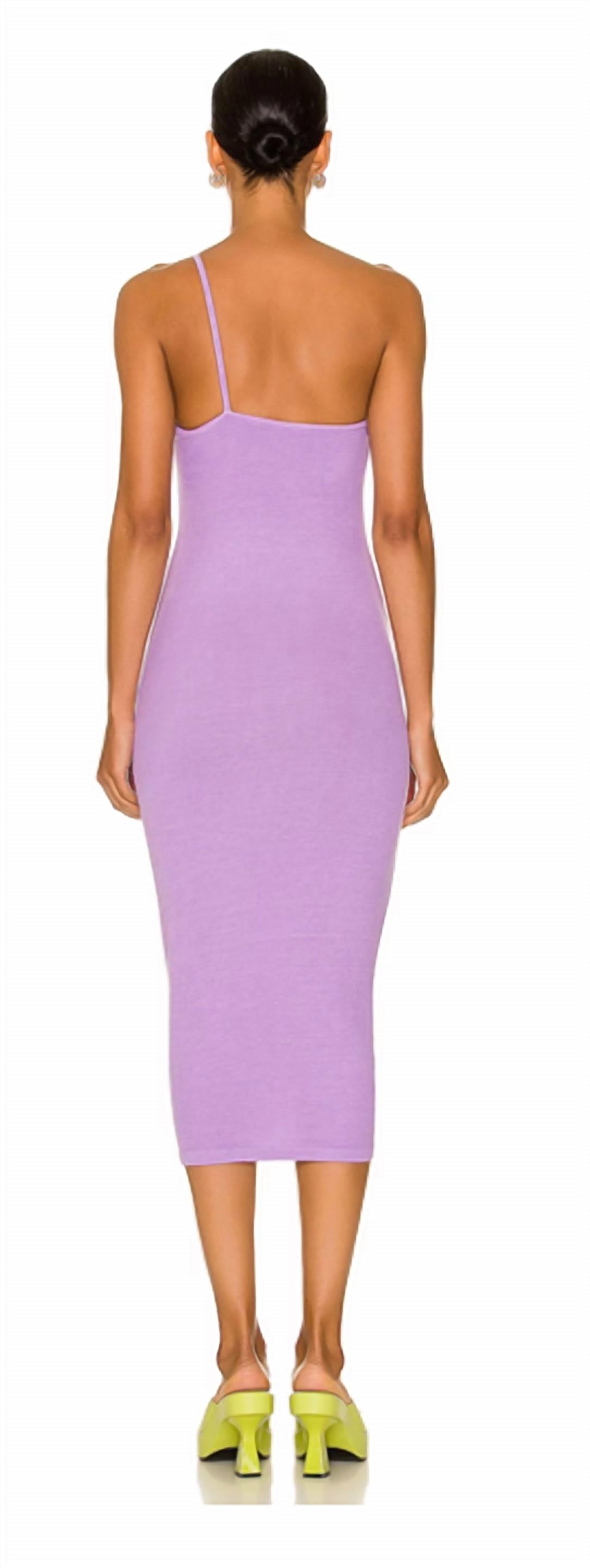 Enza Costa - ONE SHOULDER RUCHED MIDI