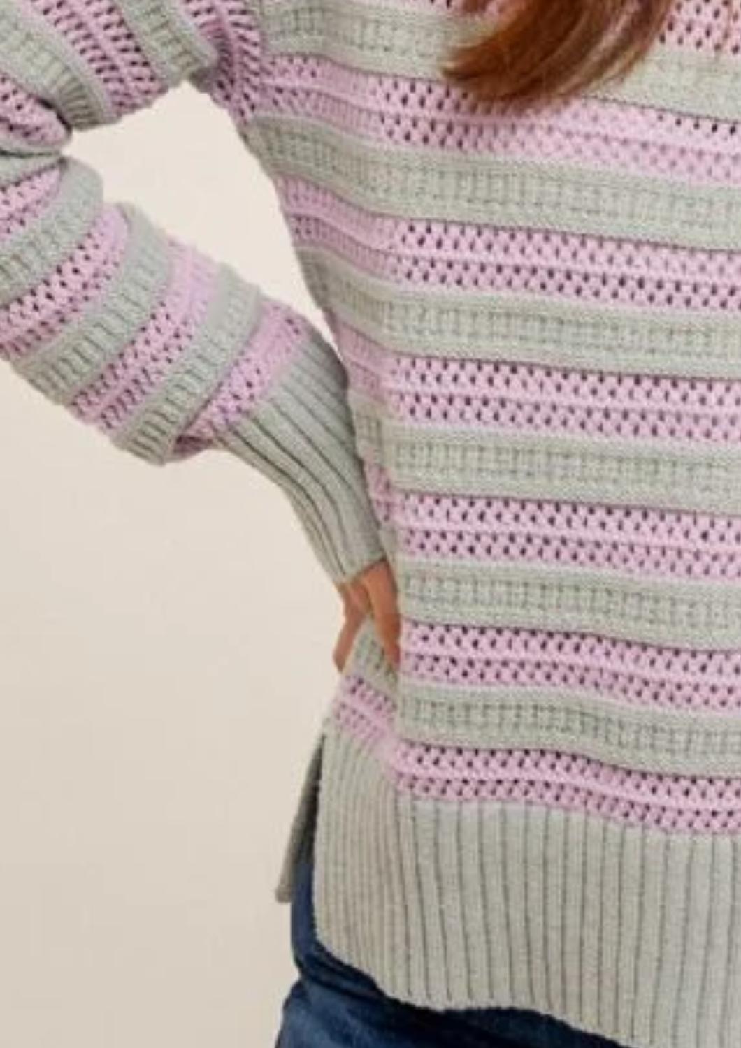 Hem & Thread - Demi Striped Sweater